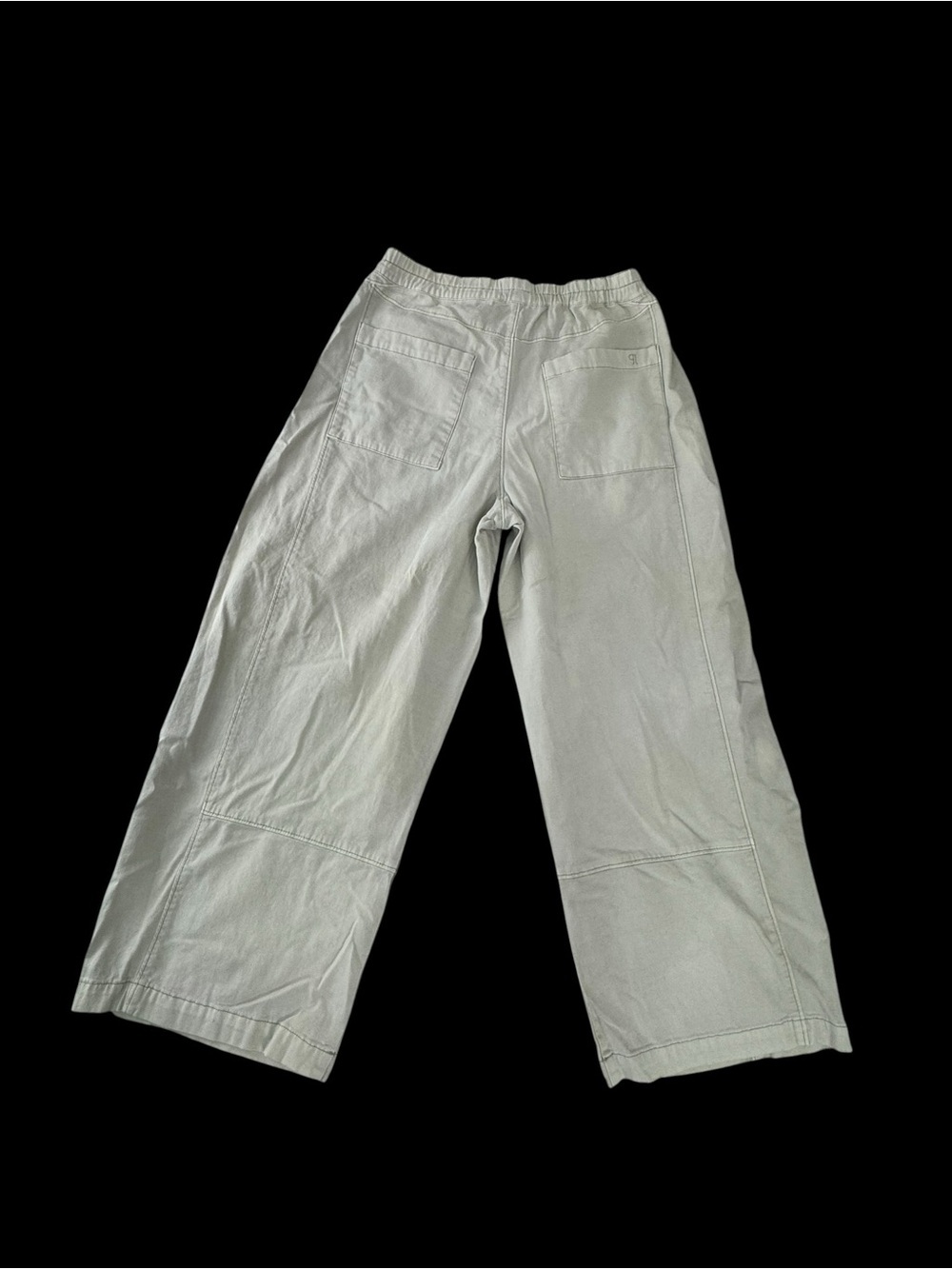 Pilcro Wide Leg Pants in Light tan - Picture 4 of 6